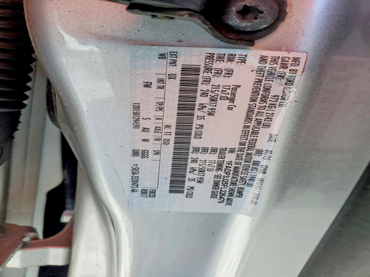 2015 FORD FOCUS TITANIUM photo 13