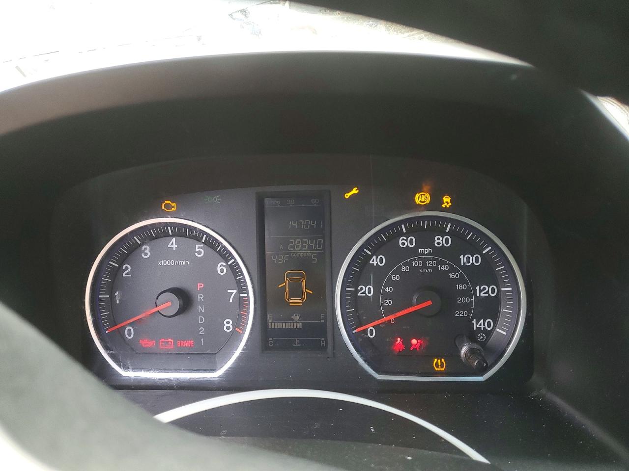 2011 HONDA CR-V EXL photo 9
