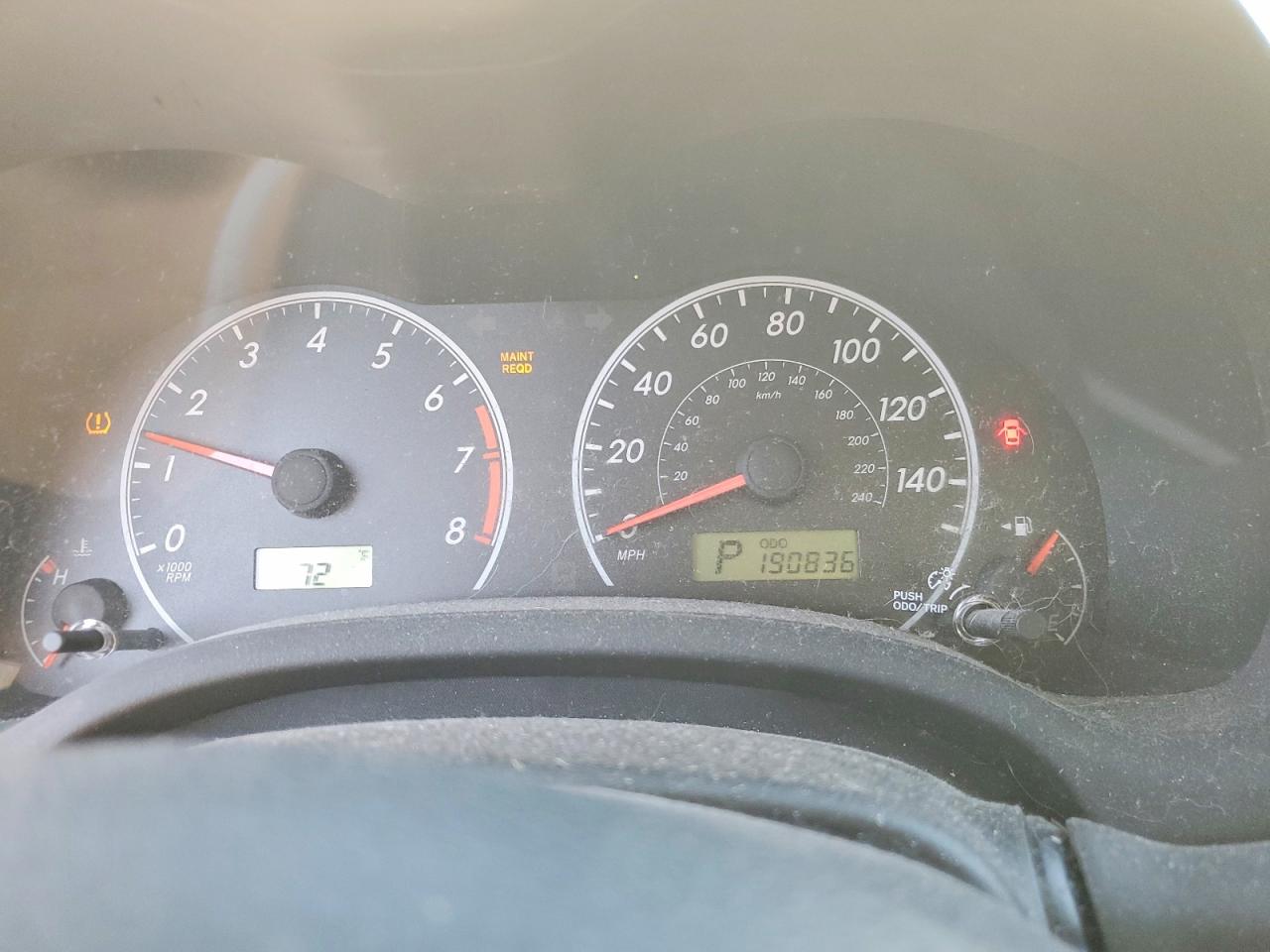 2012 TOYOTA COROLLA L photo 9
