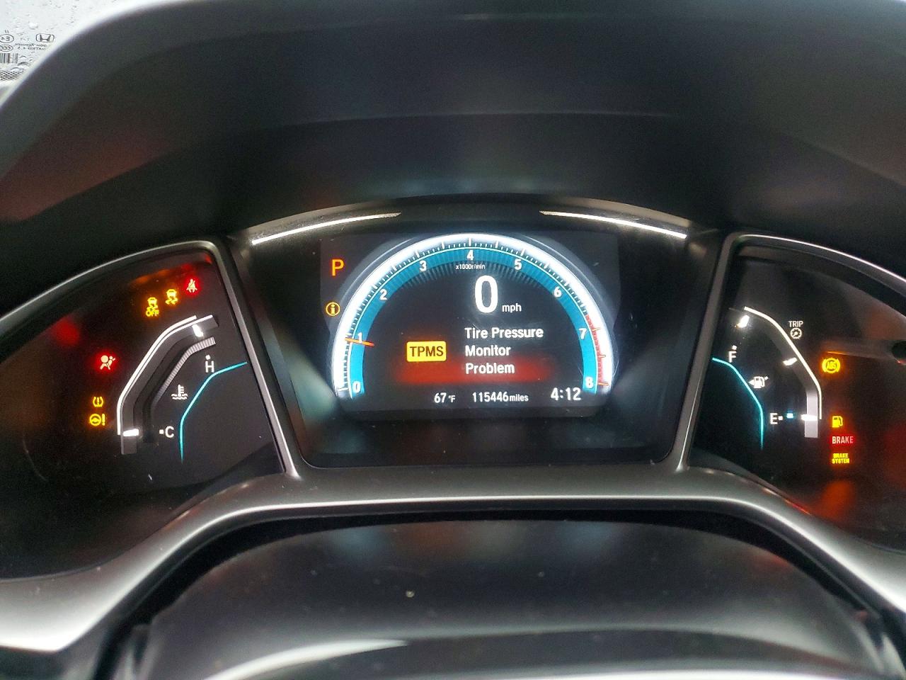 2016 HONDA CIVIC EX photo 9