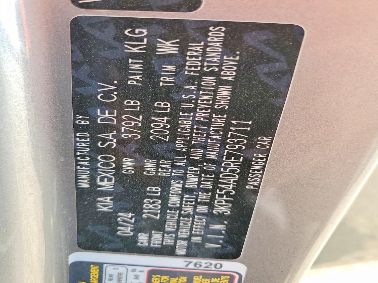 2024 KIA FORTE GT LINE photo 12