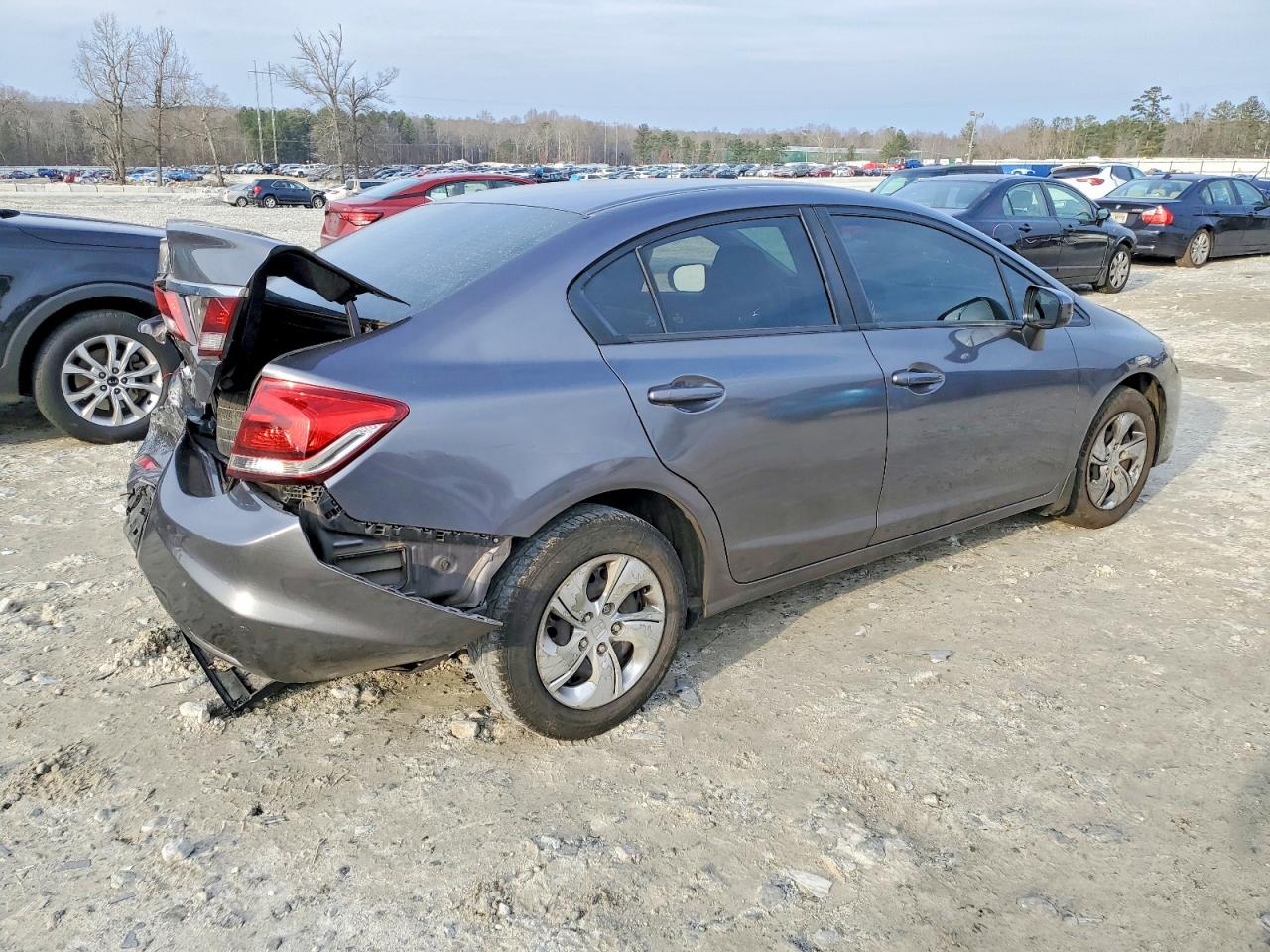 2014 HONDA CIVIC LX photo 5