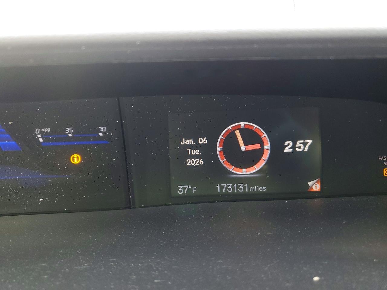 2014 HONDA CIVIC EXL photo 9
