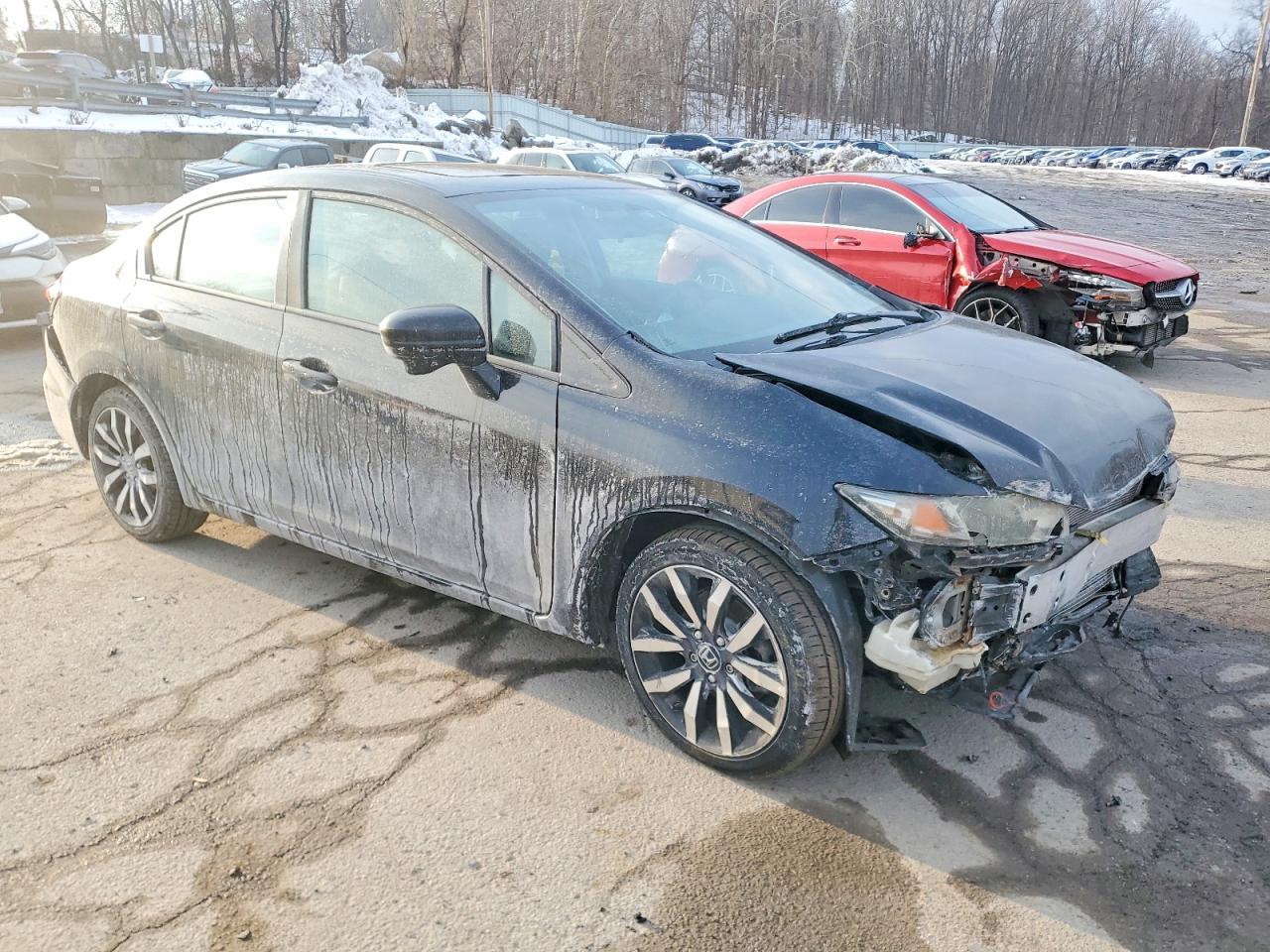 2014 HONDA CIVIC EXL photo 4