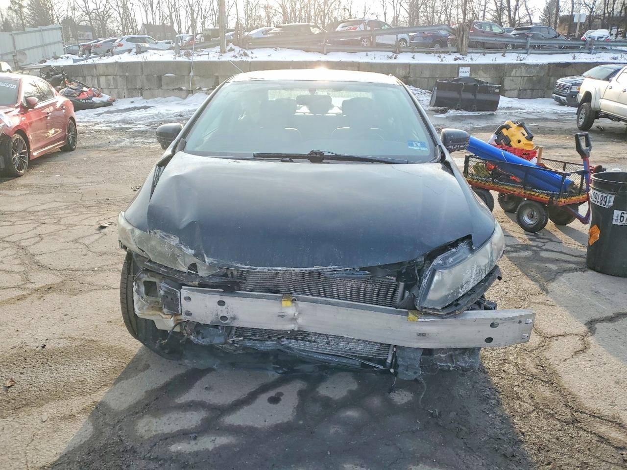 2014 HONDA CIVIC EXL photo 5