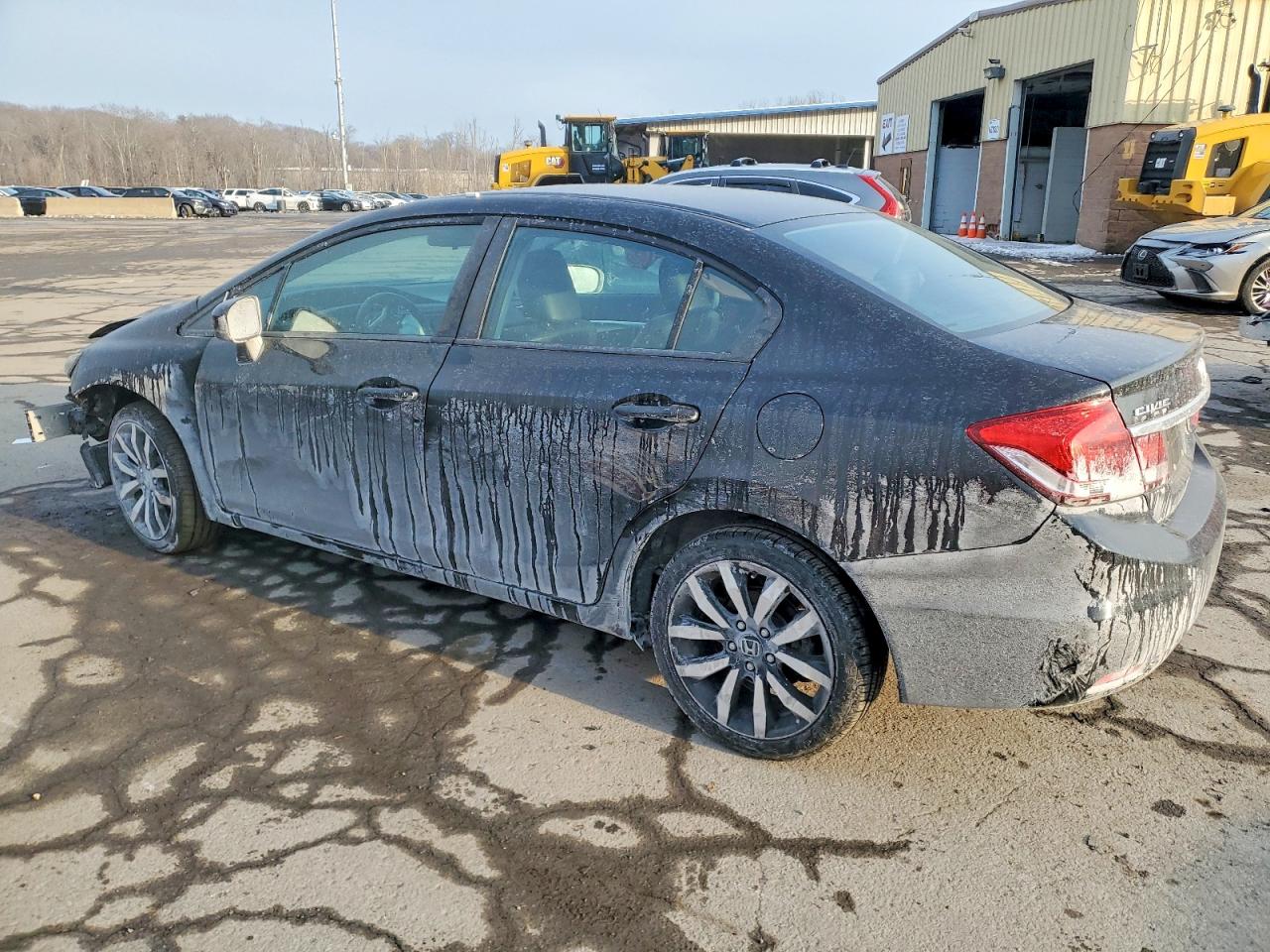 2014 HONDA CIVIC EXL photo 2