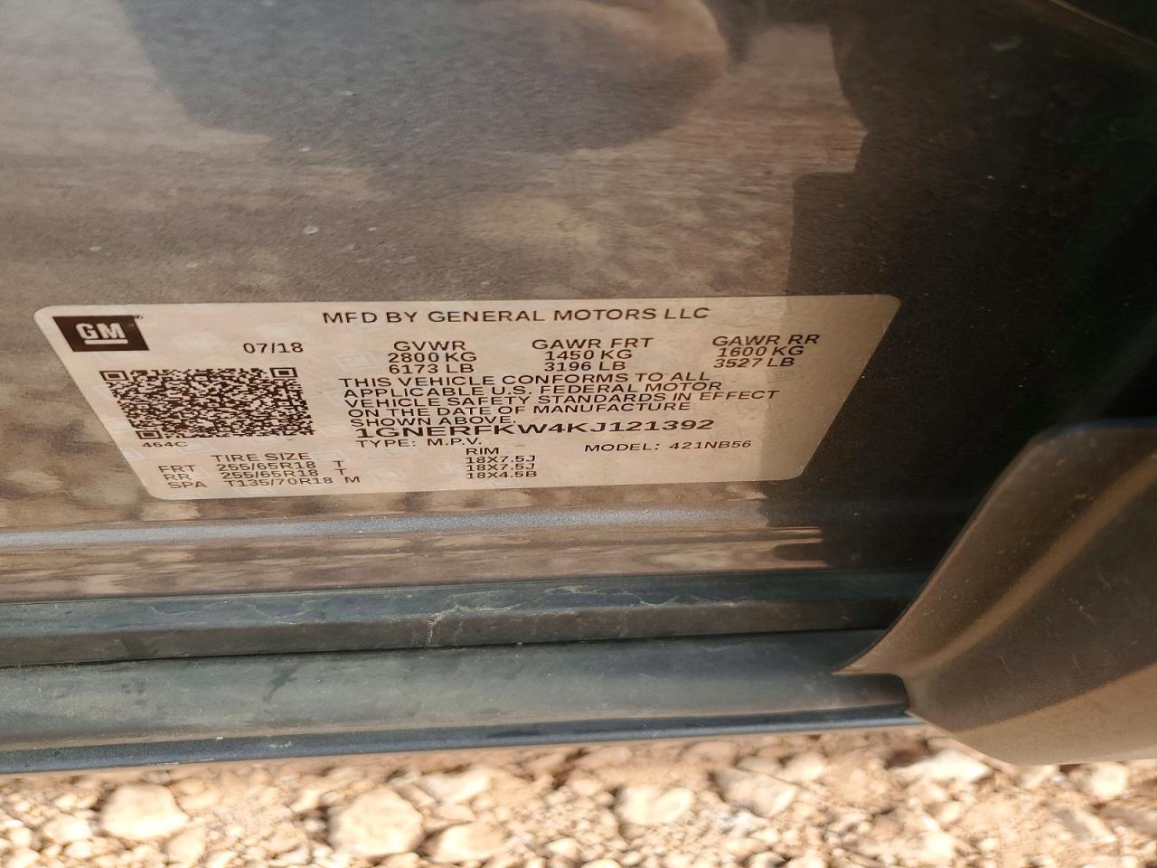 2019 CHEVROLET TRAVERSE LS photo 12