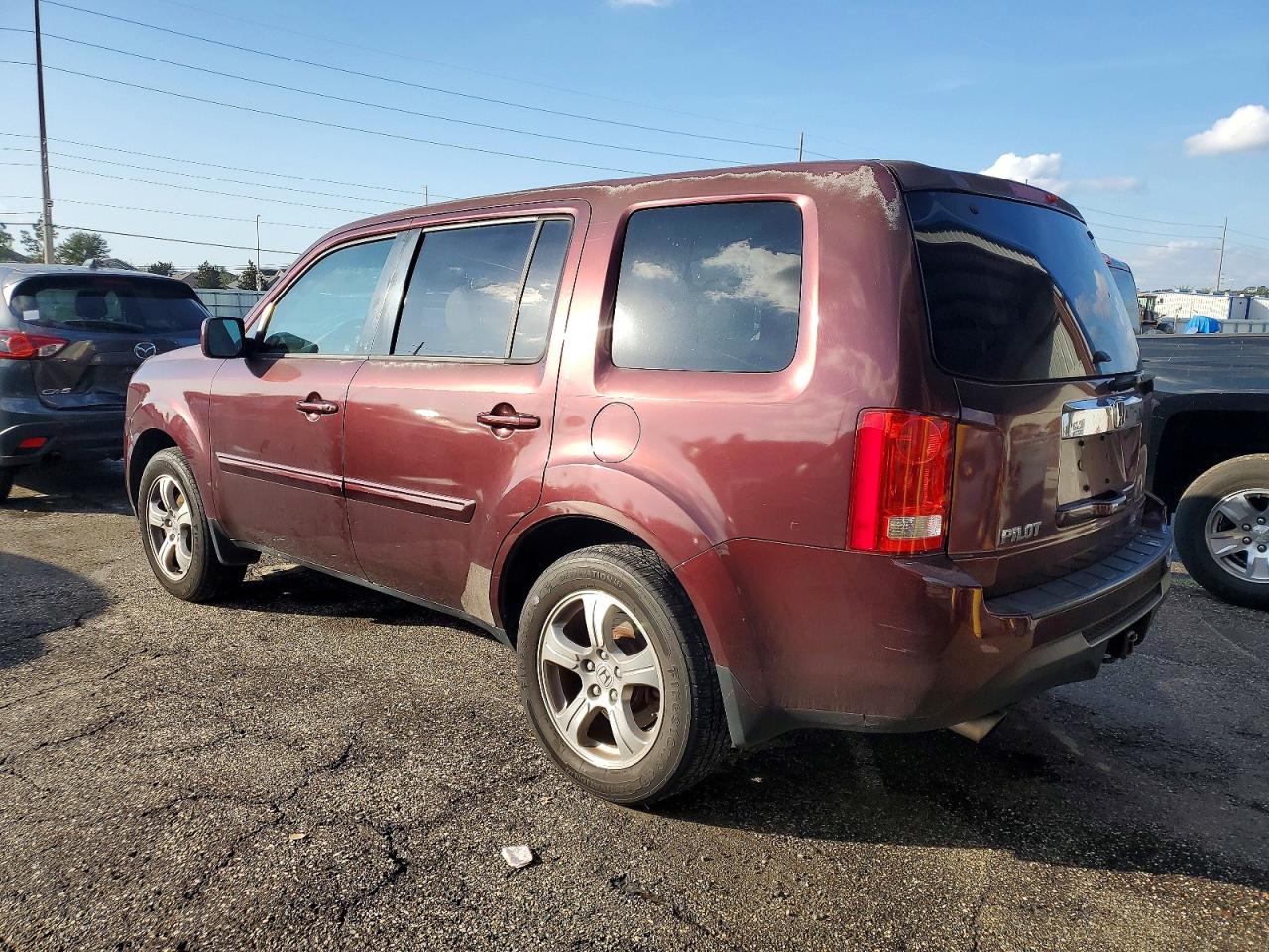 2012 HONDA PILOT EXL photo 2