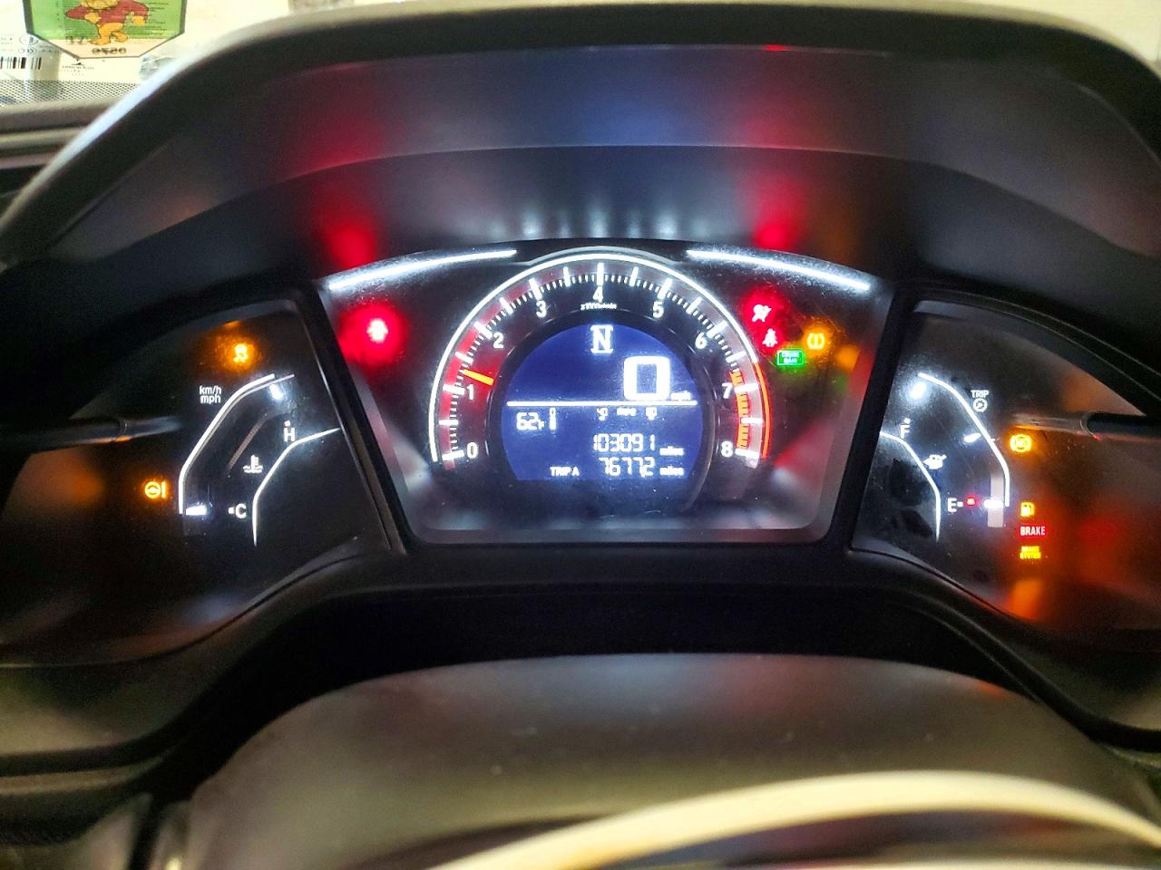 2017 HONDA CIVIC LX photo 9