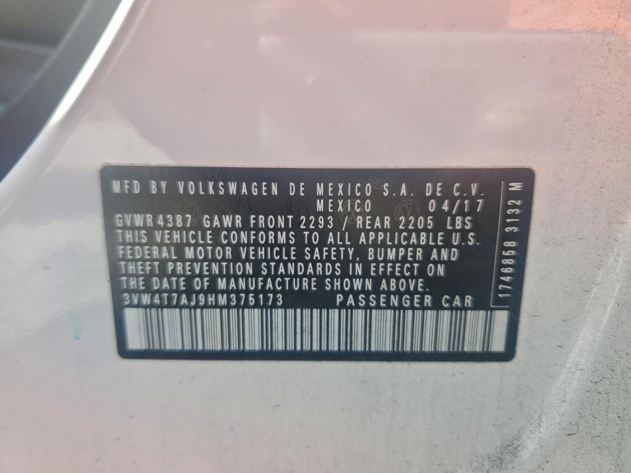 2017 VOLKSWAGEN JETTA GLI photo 13