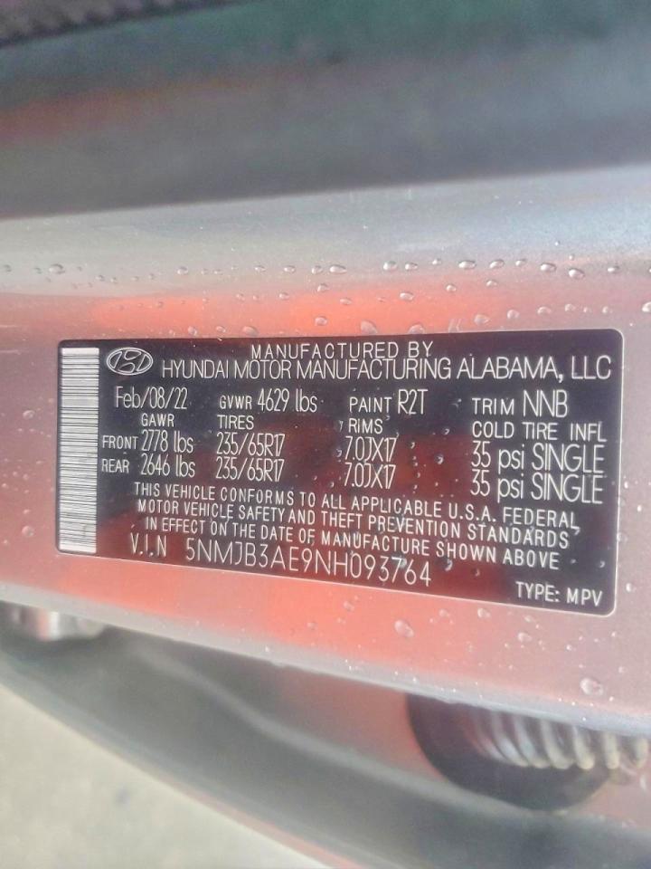 2022 HYUNDAI TUCSON SEL photo 13