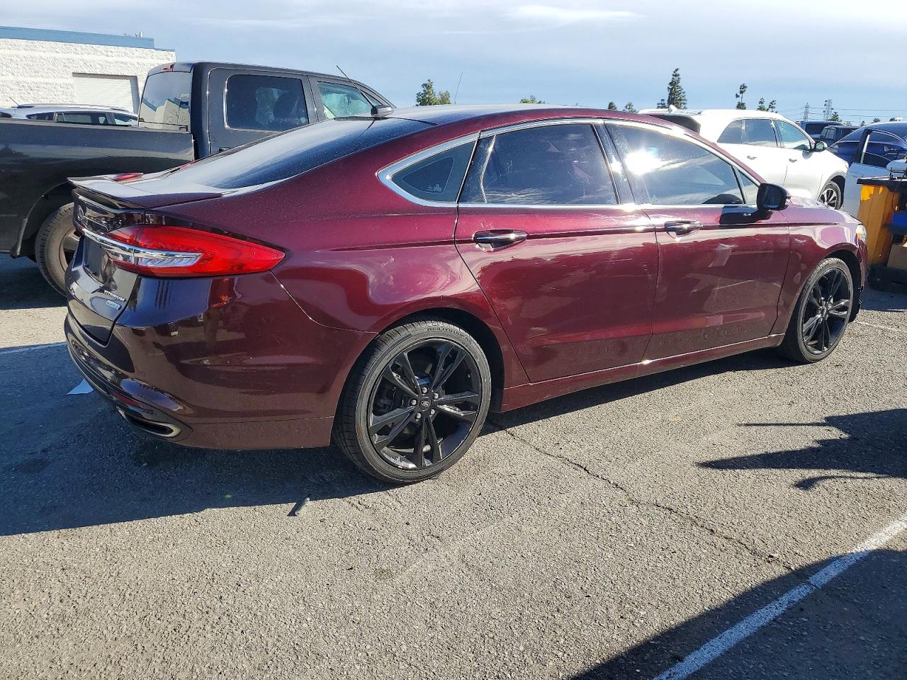 2017 FORD FUSION TITANIUM photo 3
