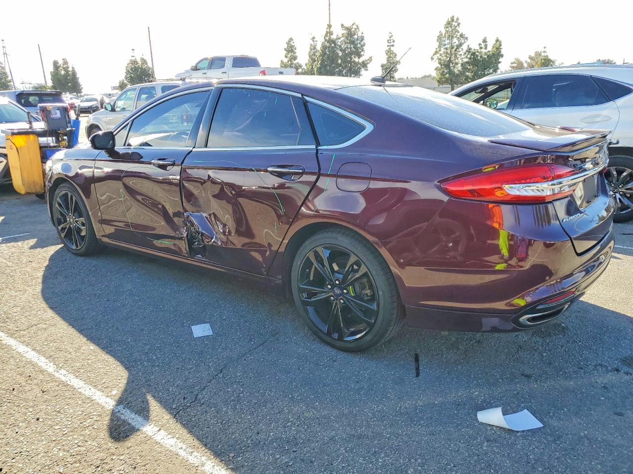 2017 FORD FUSION TITANIUM photo 2
