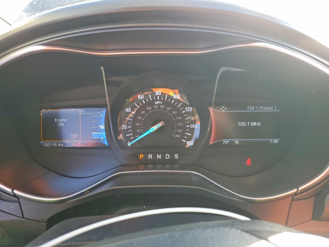 2017 FORD FUSION TITANIUM photo 9