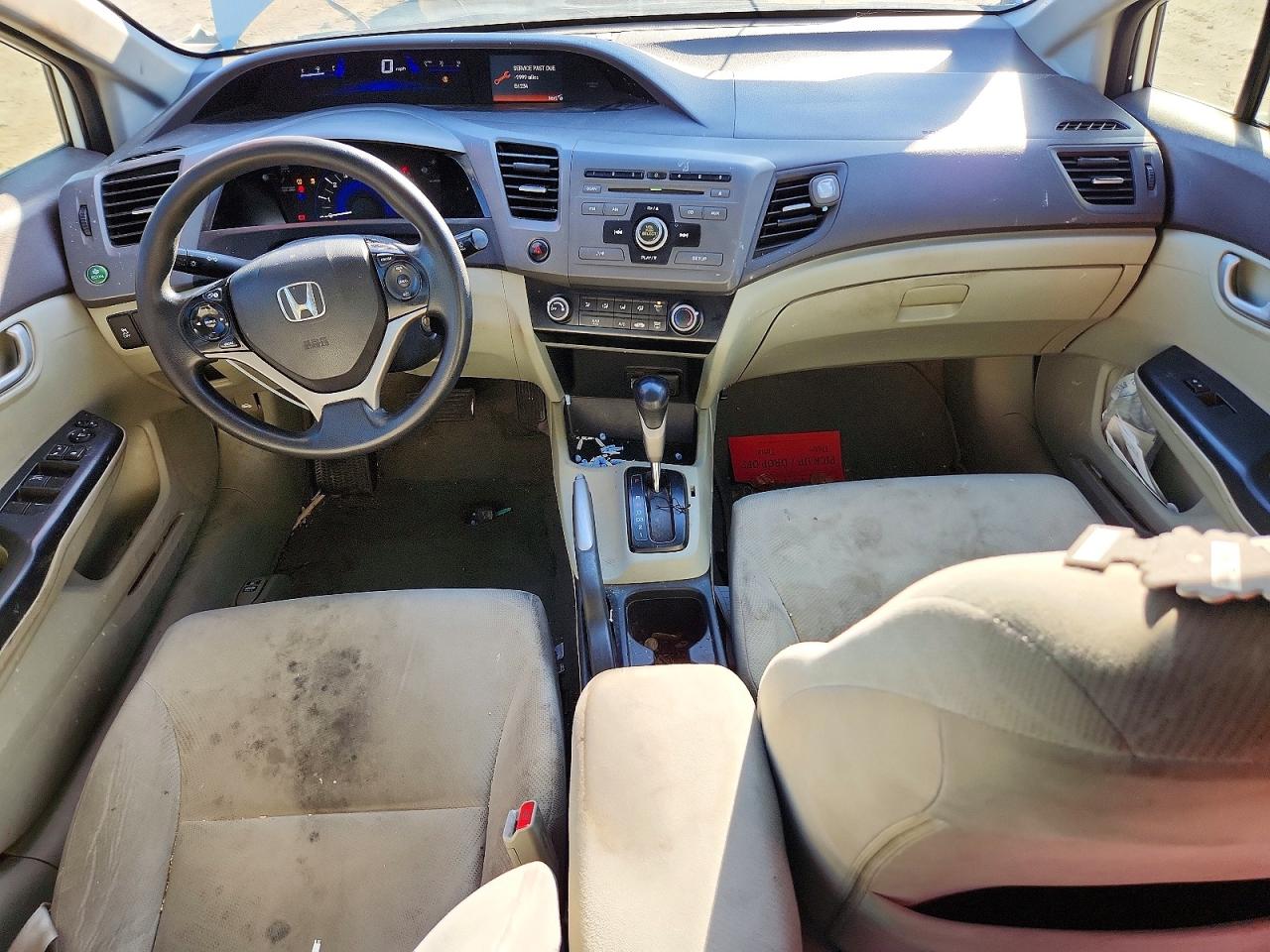 2012 HONDA CIVIC LX photo 8