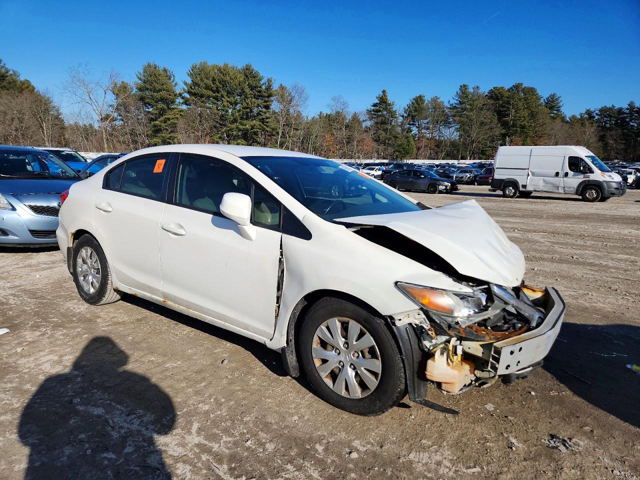 2012 HONDA CIVIC LX photo 4