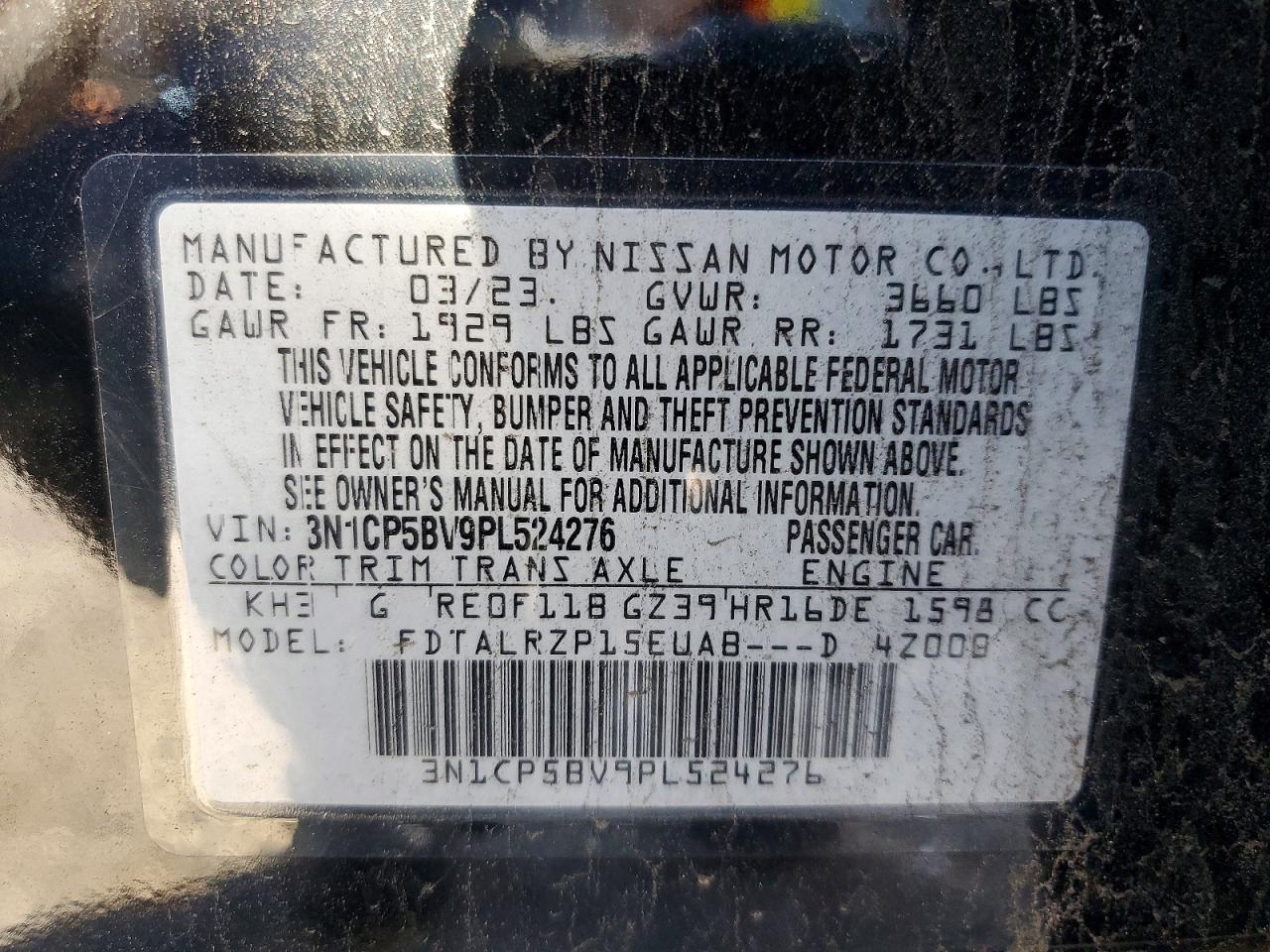 2023 NISSAN KICKS S photo 40