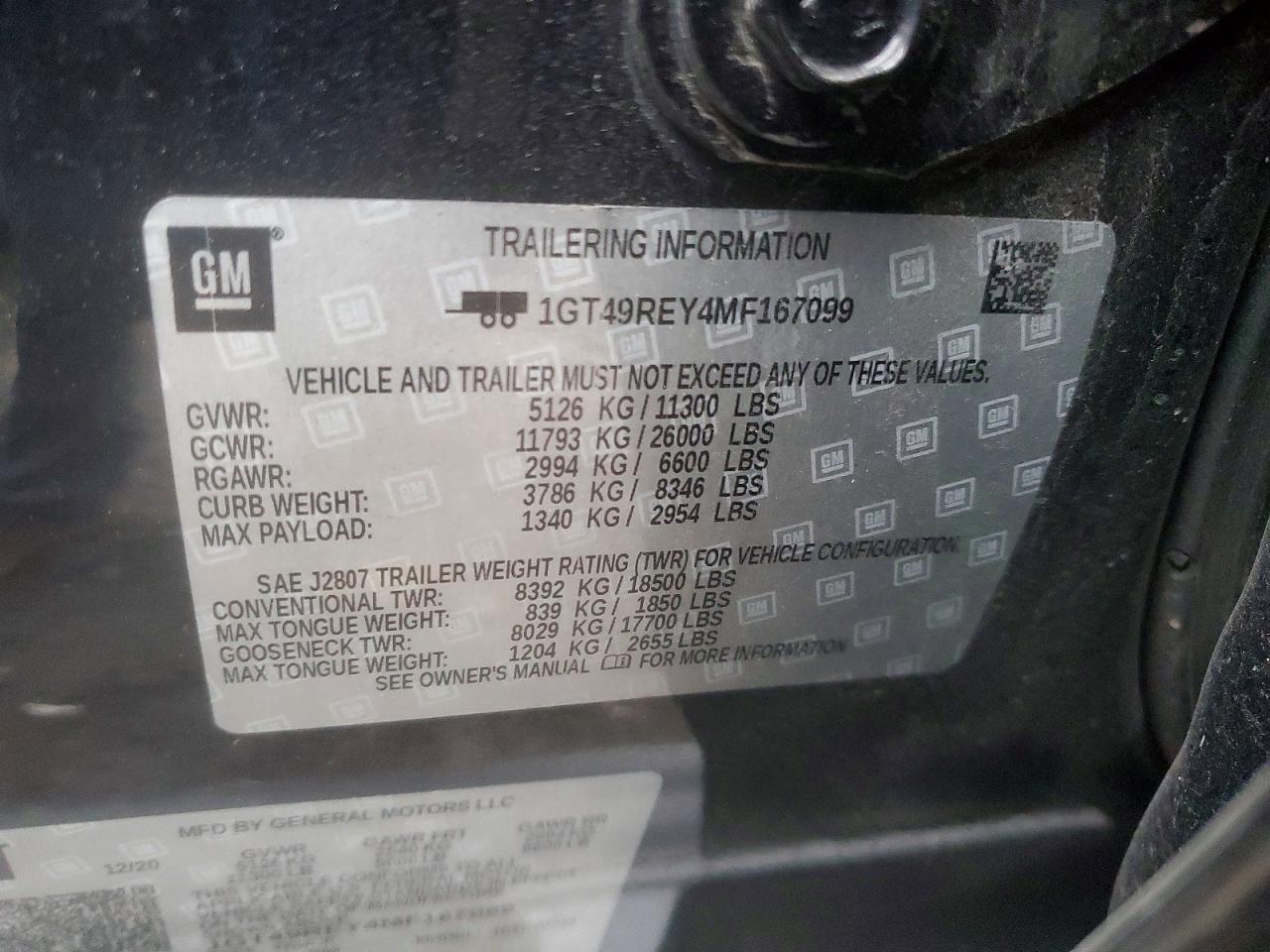 2021 GMC SIERRA K2500 DENALI photo 13
