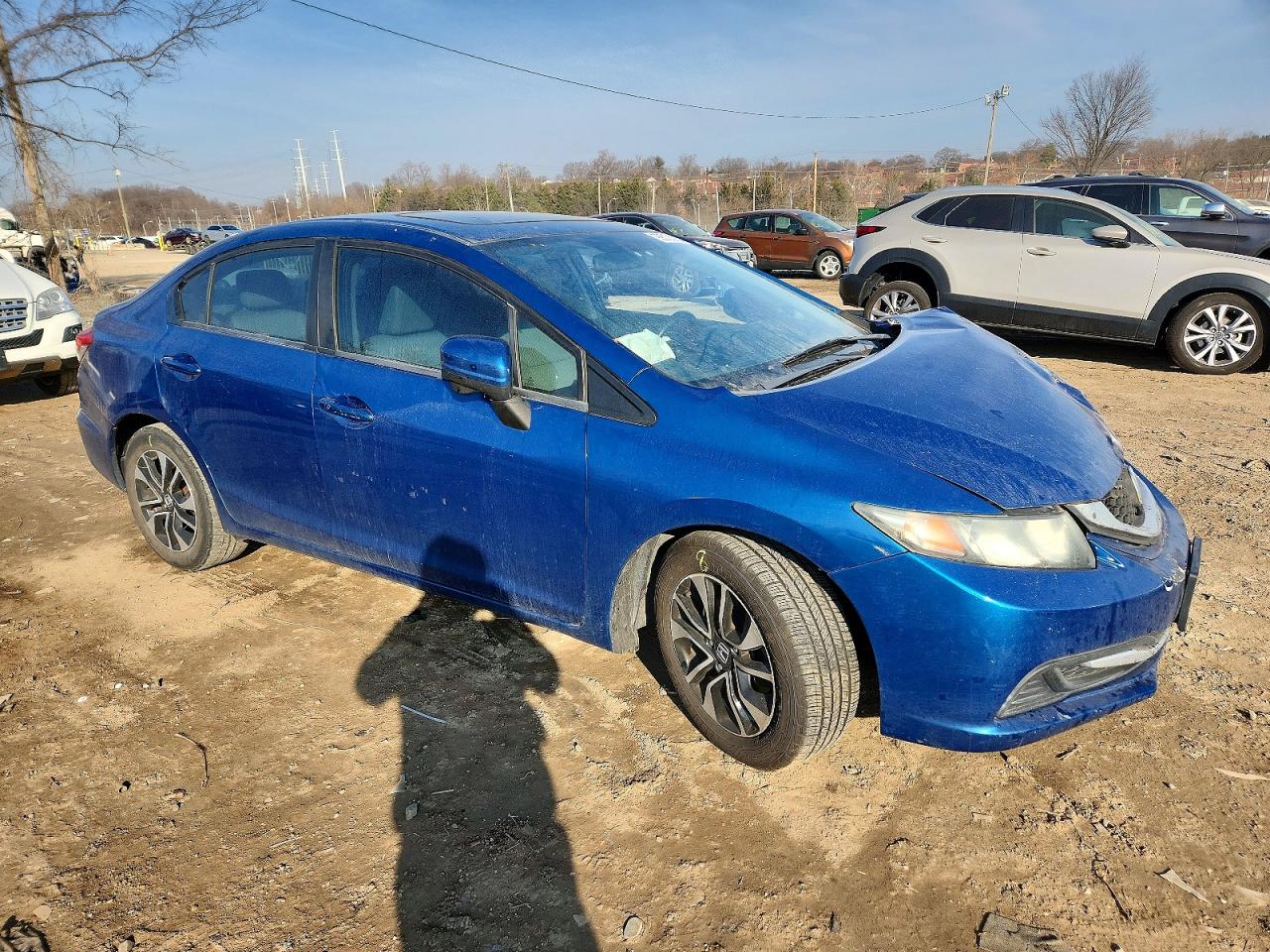 2015 HONDA CIVIC EX photo 4