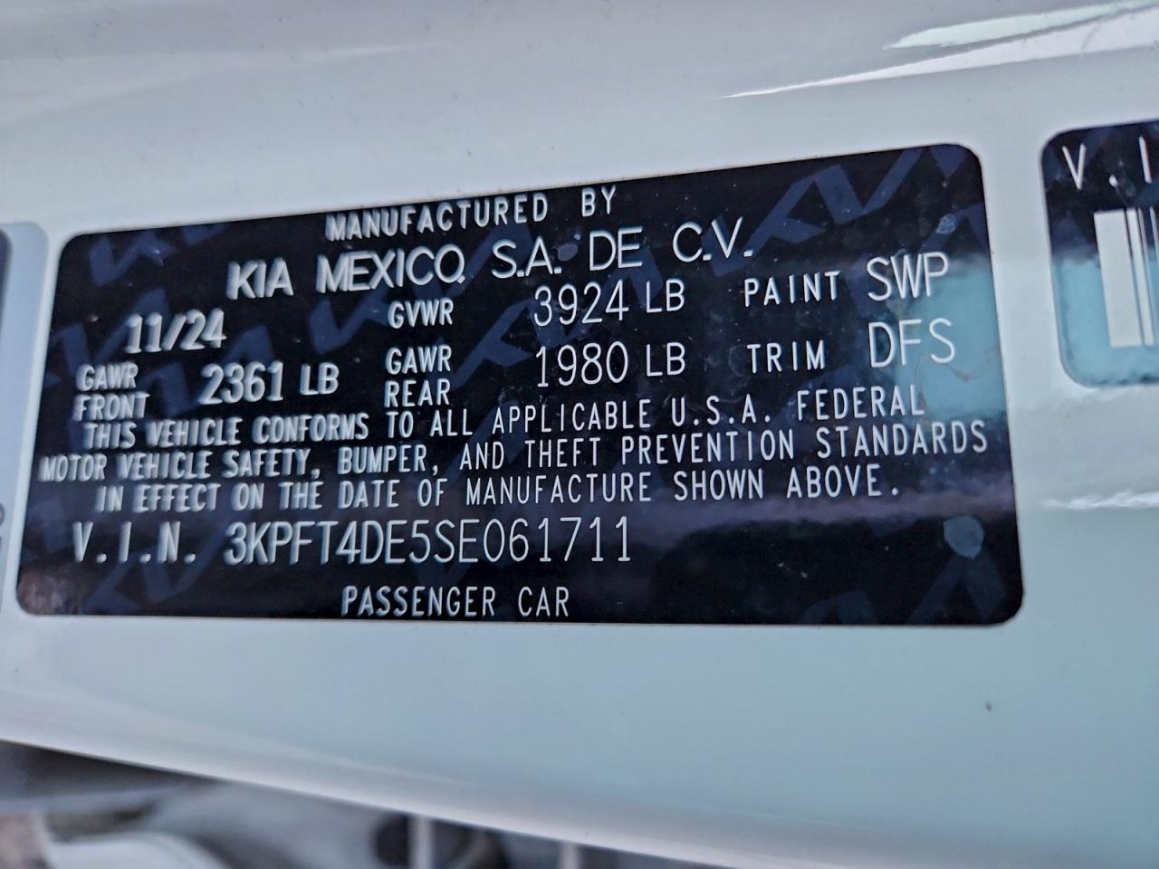 2025 KIA K4 LX photo 12
