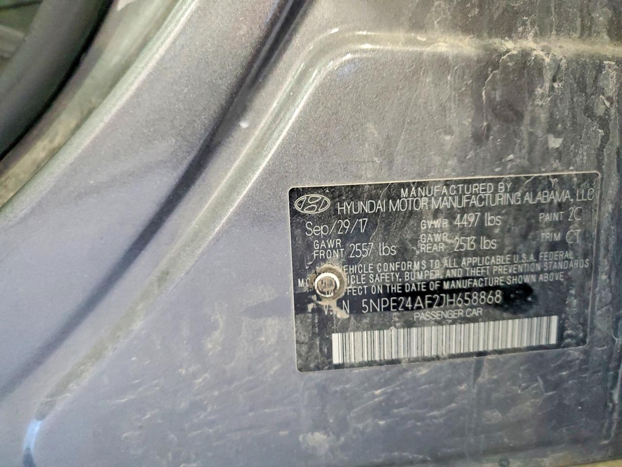 2018 HYUNDAI SONATA SE photo 12