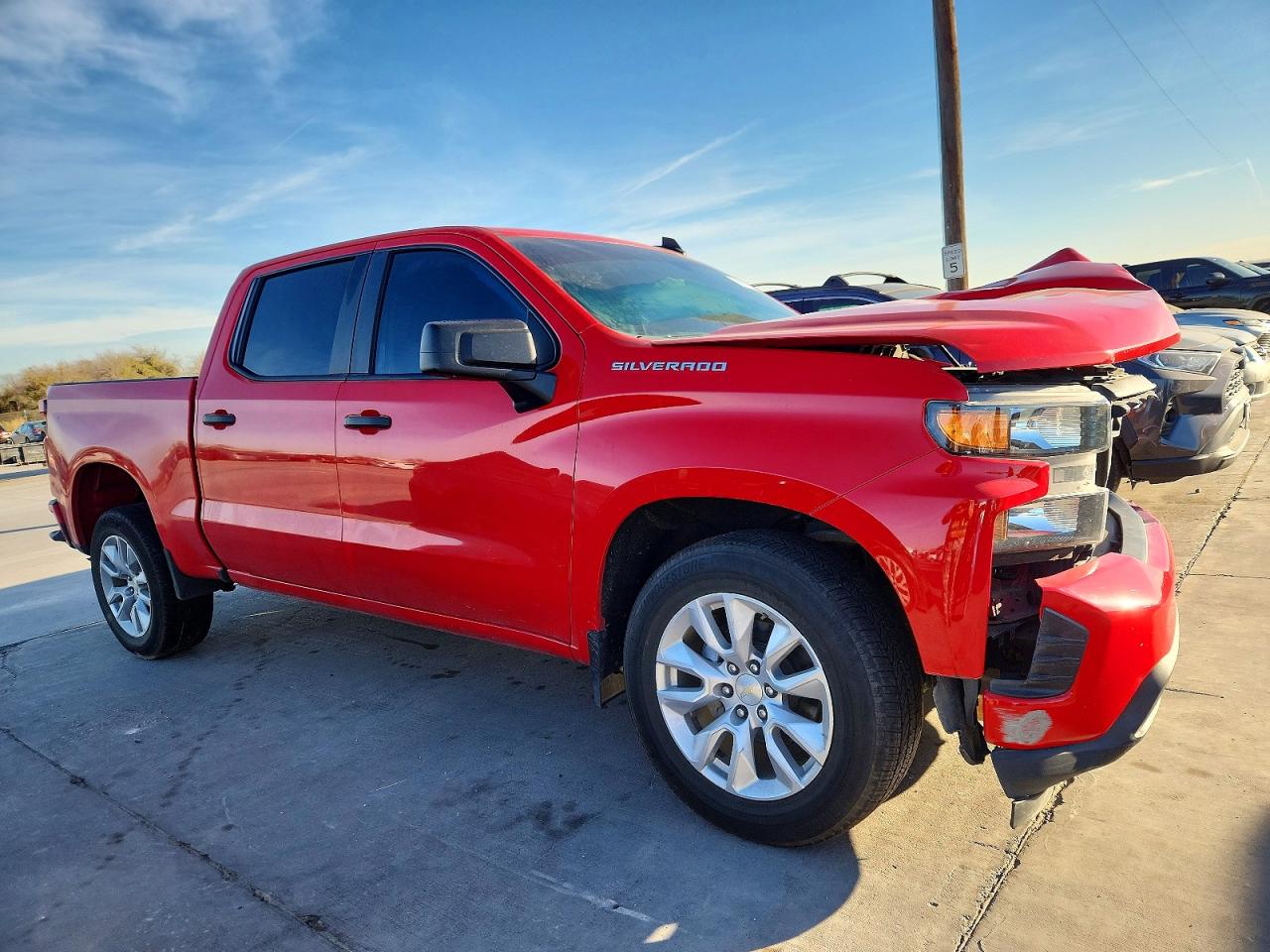 2021 CHEVROLET SILVERADO C1500 CUSTOM photo 4