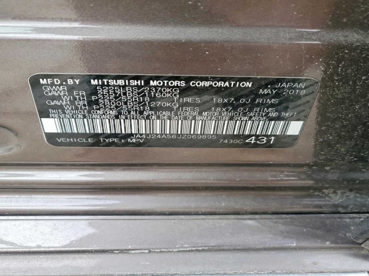 2018 MITSUBISHI OUTLANDER SE photo 13