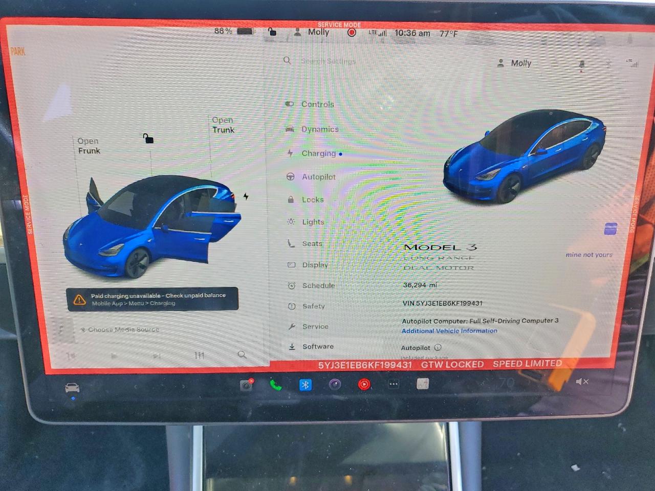 2020 TESLA MODEL 3 photo 9