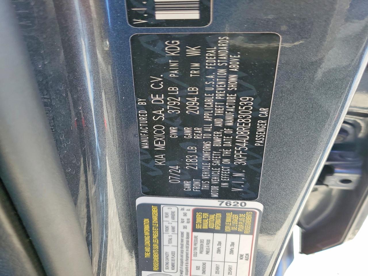 2024 KIA FORTE GT LINE photo 13