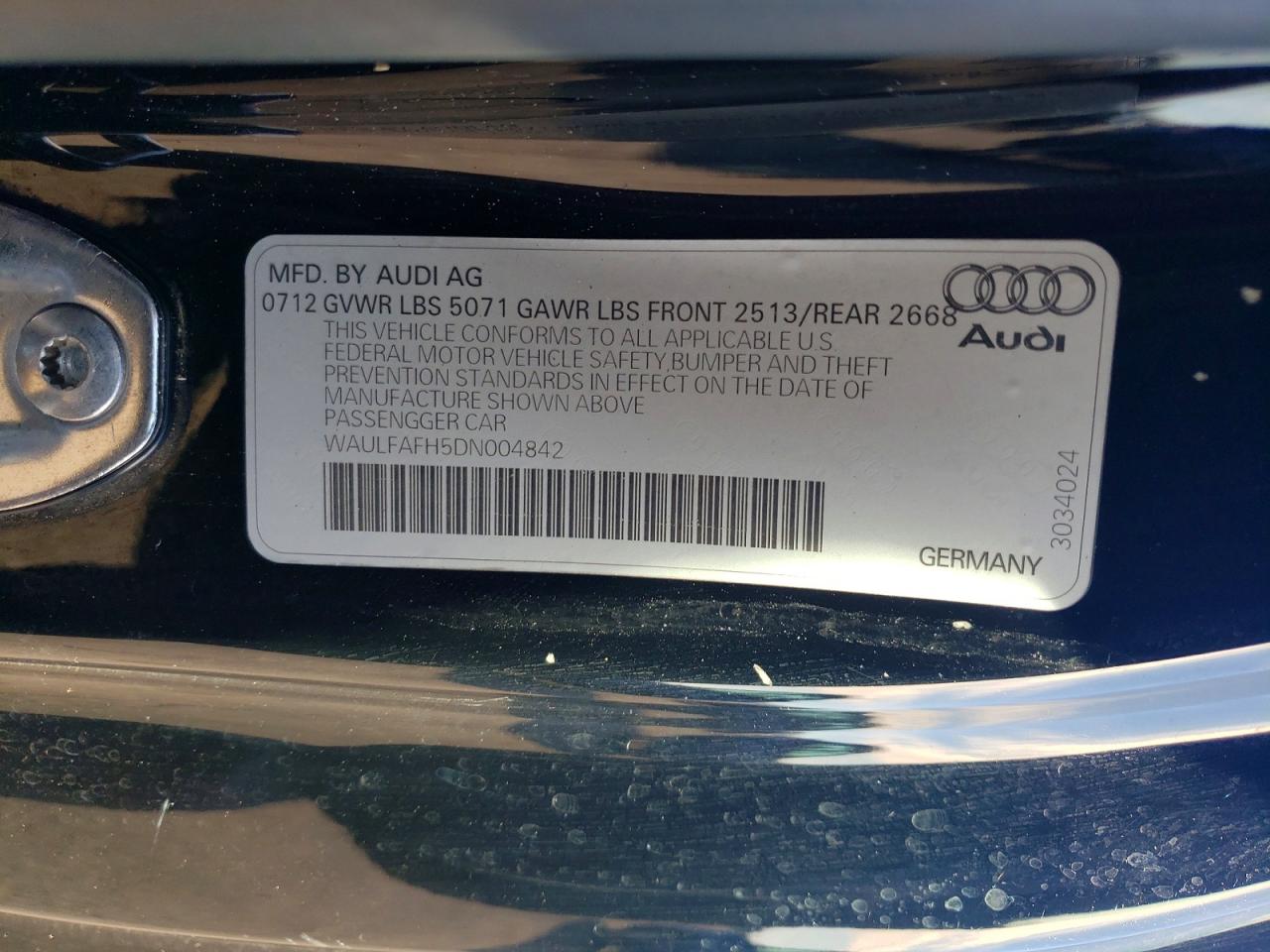 2013 AUDI A5 PREMIUM PLUS photo 12