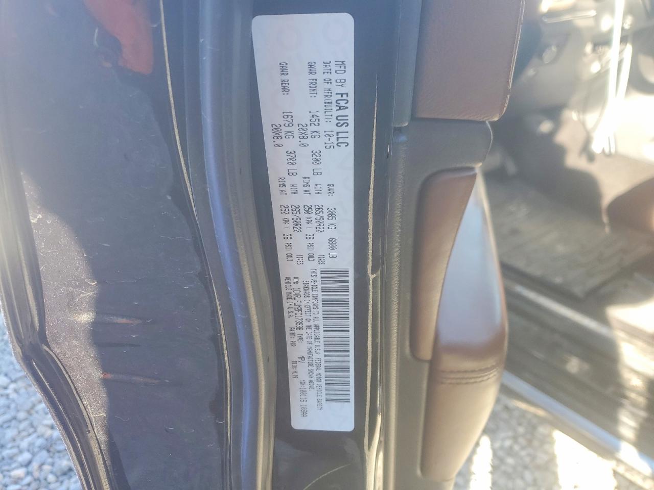 2015 JEEP GRAND CHEROKEE SUMMIT photo 14