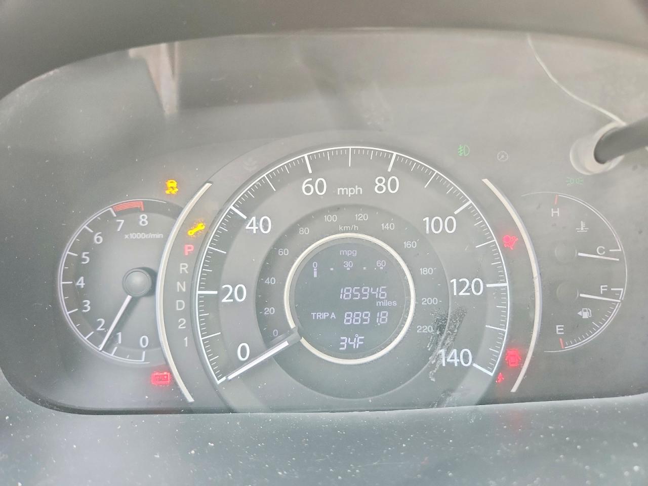 2014 HONDA CR-V EXL photo 9