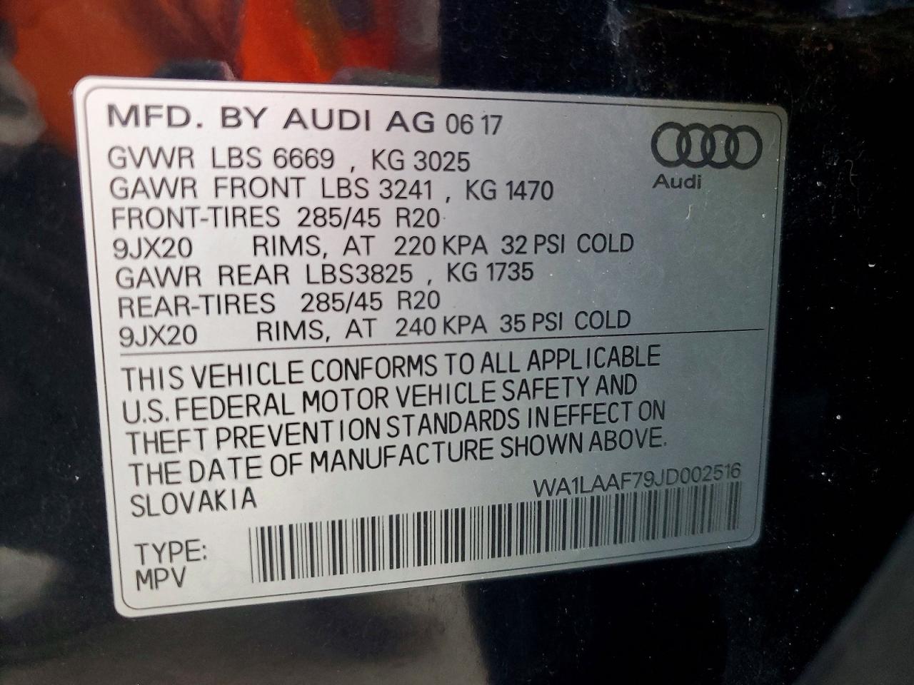 2018 AUDI Q7 PREMIUM PLUS photo 13