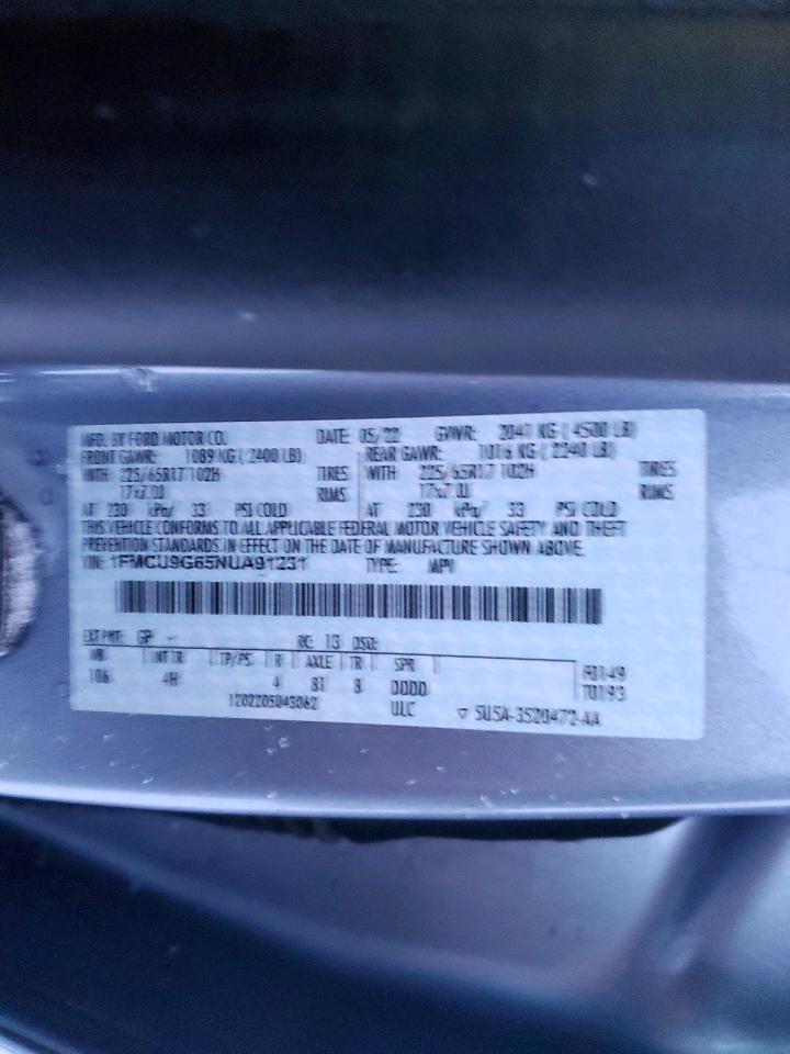 2022 FORD ESCAPE SE photo 14