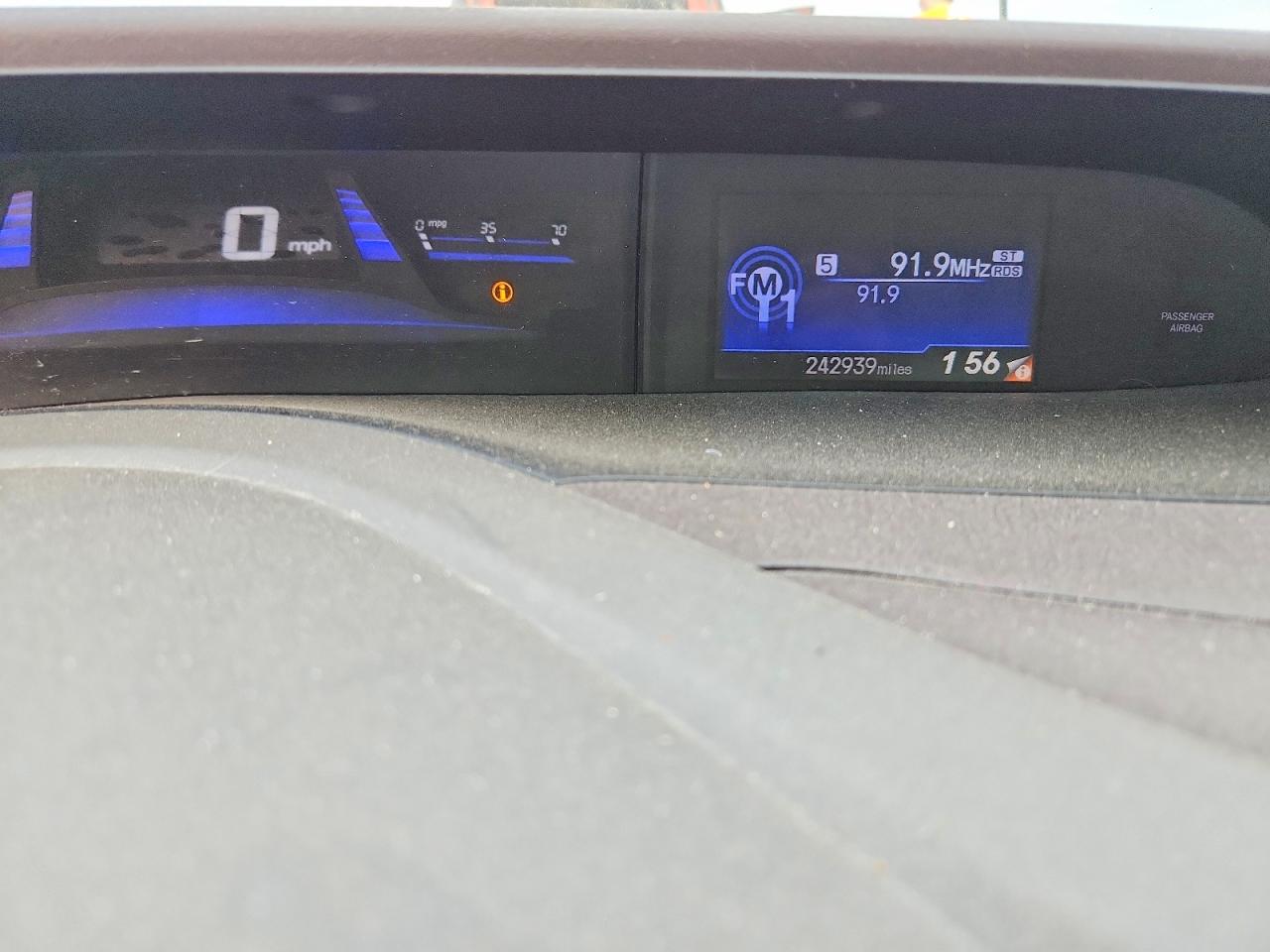 2012 HONDA CIVIC LX photo 9