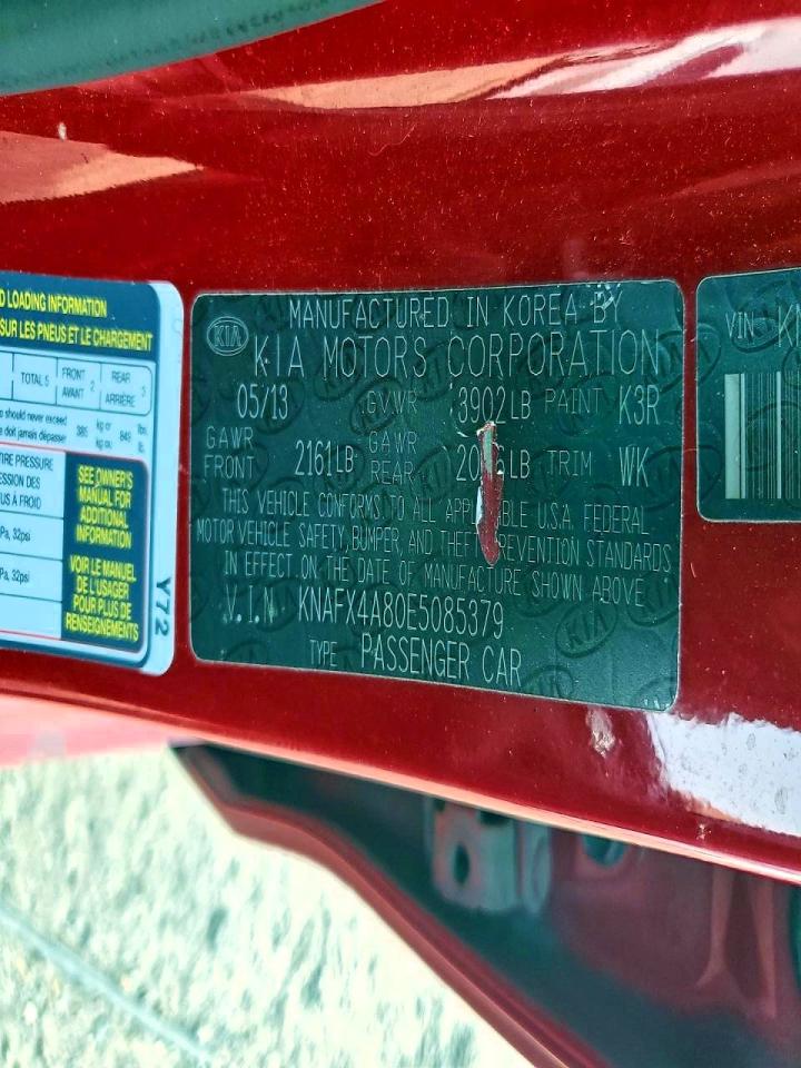 2014 KIA FORTE EX photo 12