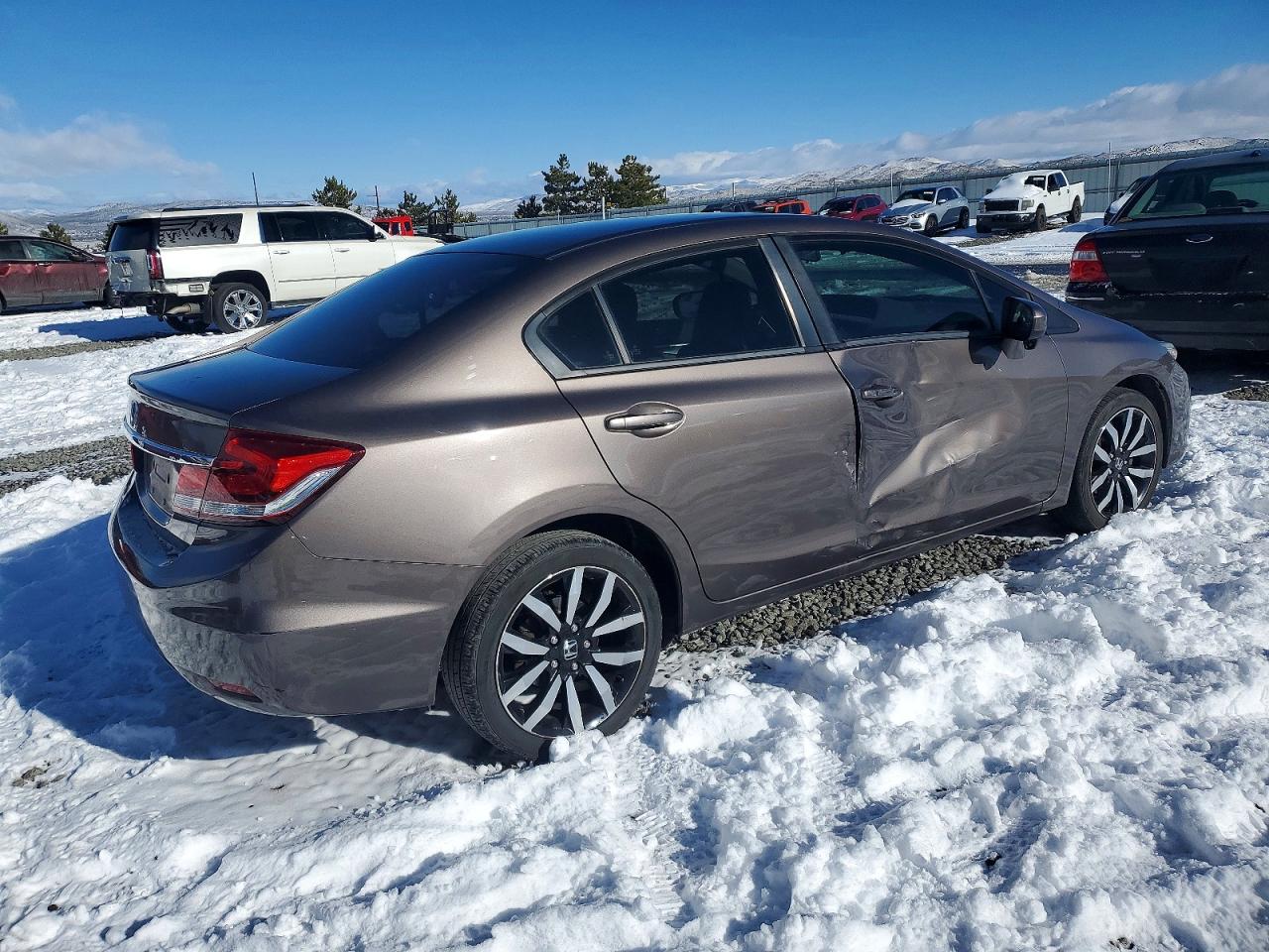 2014 HONDA CIVIC EXL photo 3