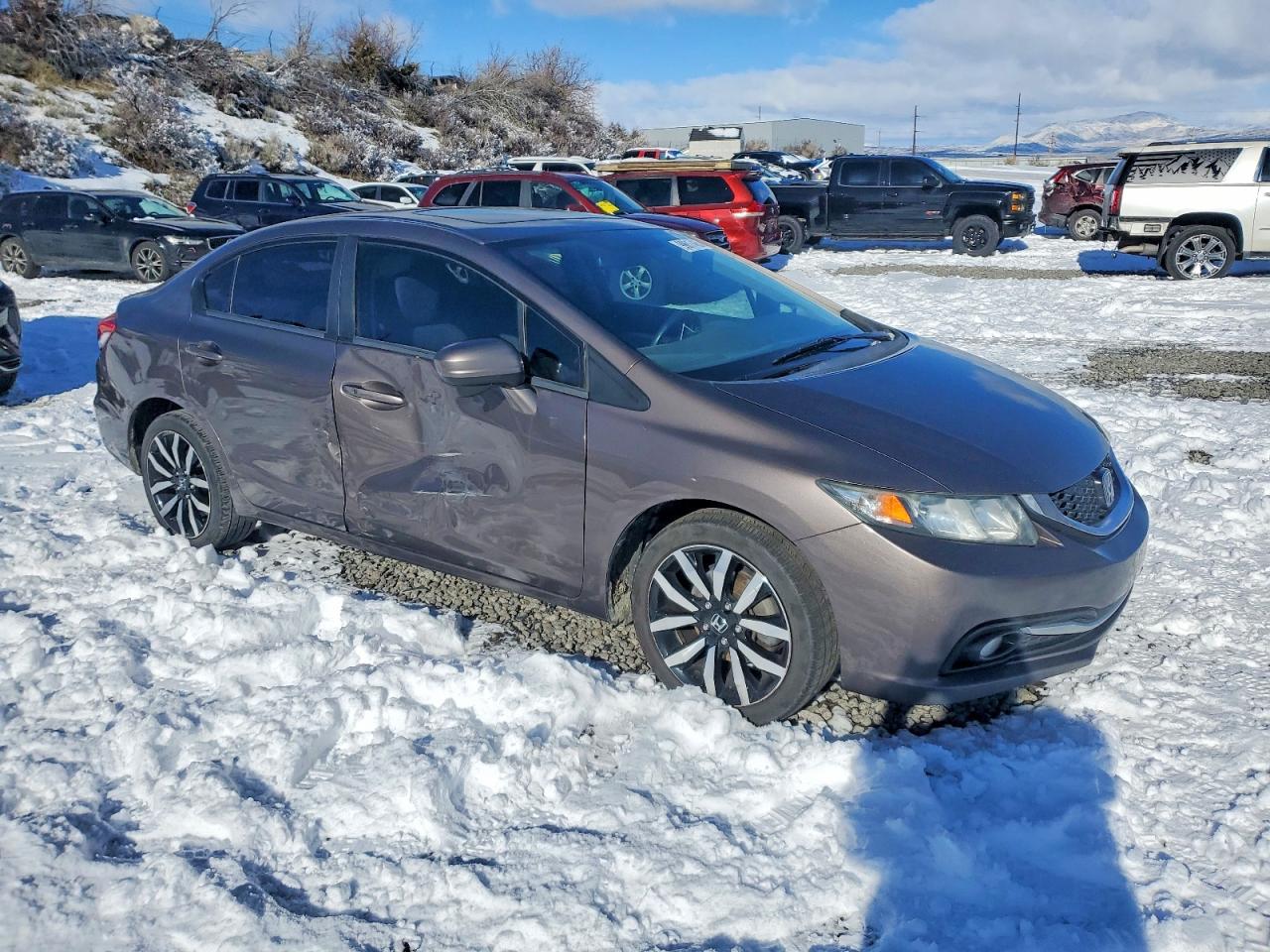 2014 HONDA CIVIC EXL photo 4