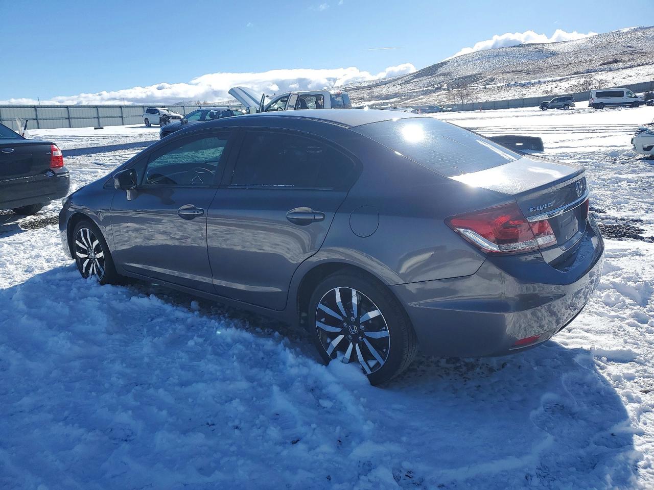 2014 HONDA CIVIC EXL photo 2