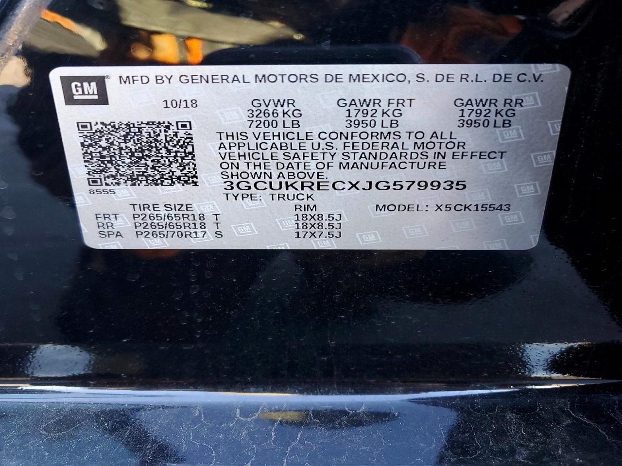 2018 CHEVROLET SILVERADO K1500 LT photo 13