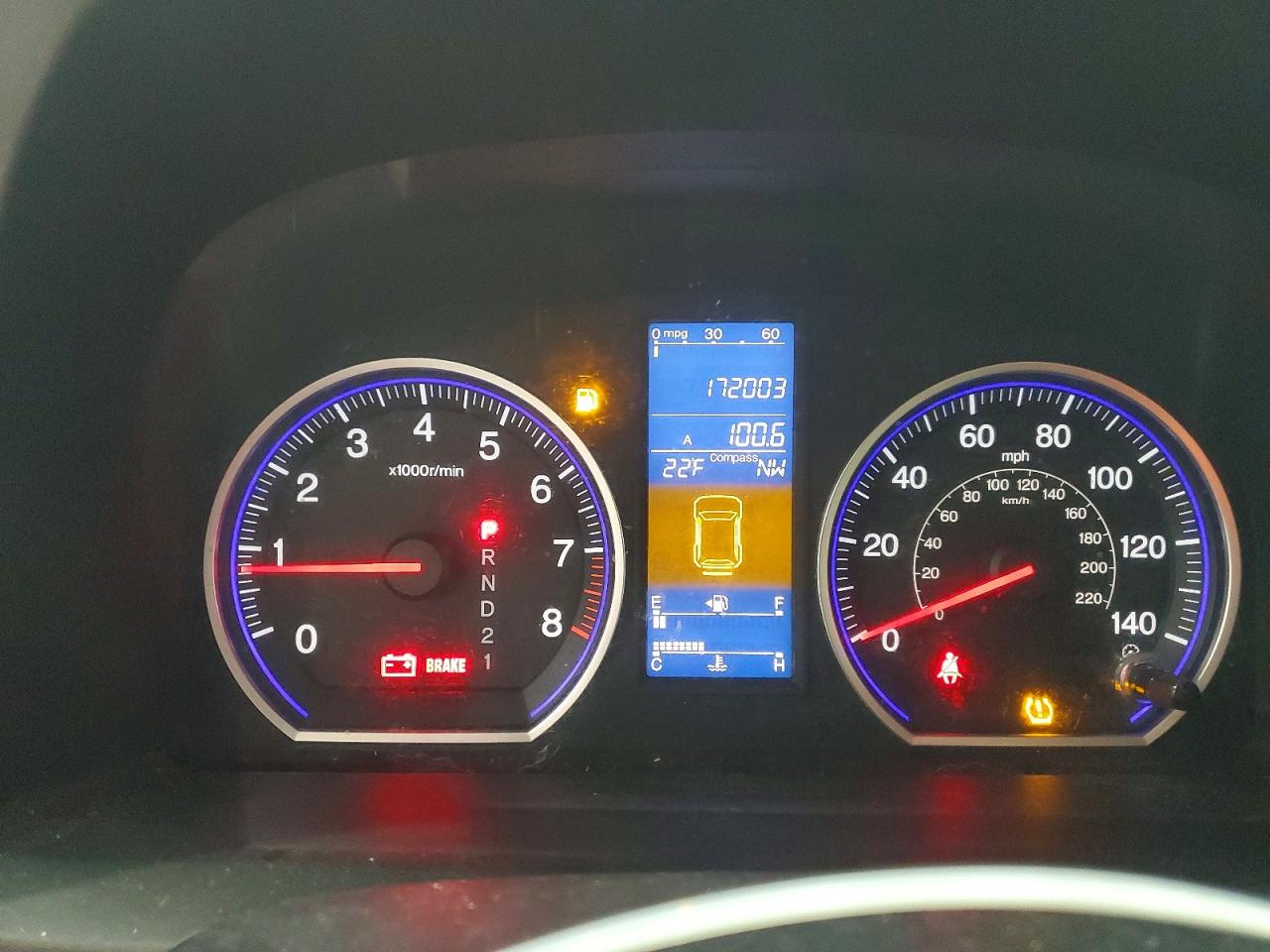 2010 HONDA CR-V EXL photo 9