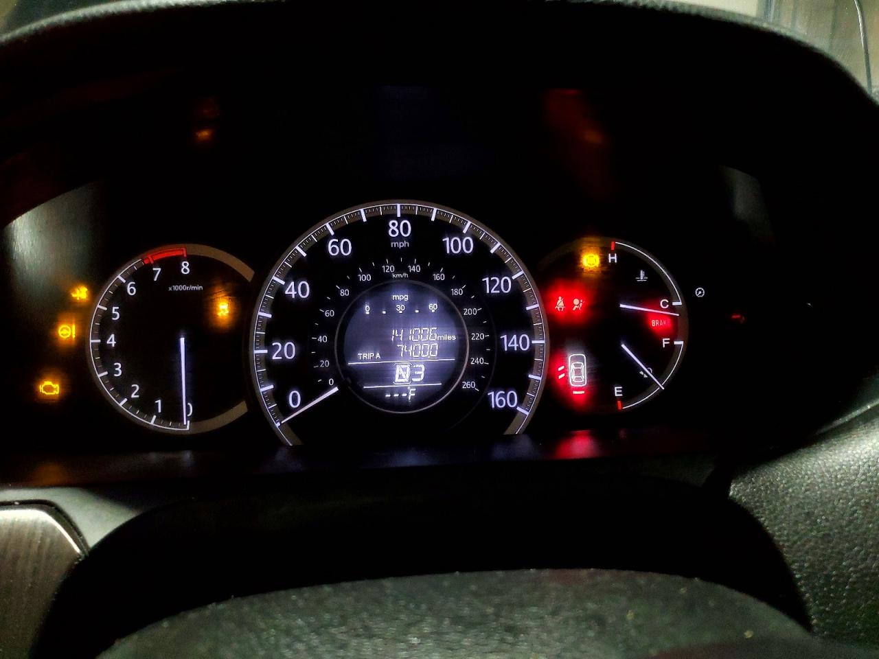 2013 HONDA ACCORD EX photo 9