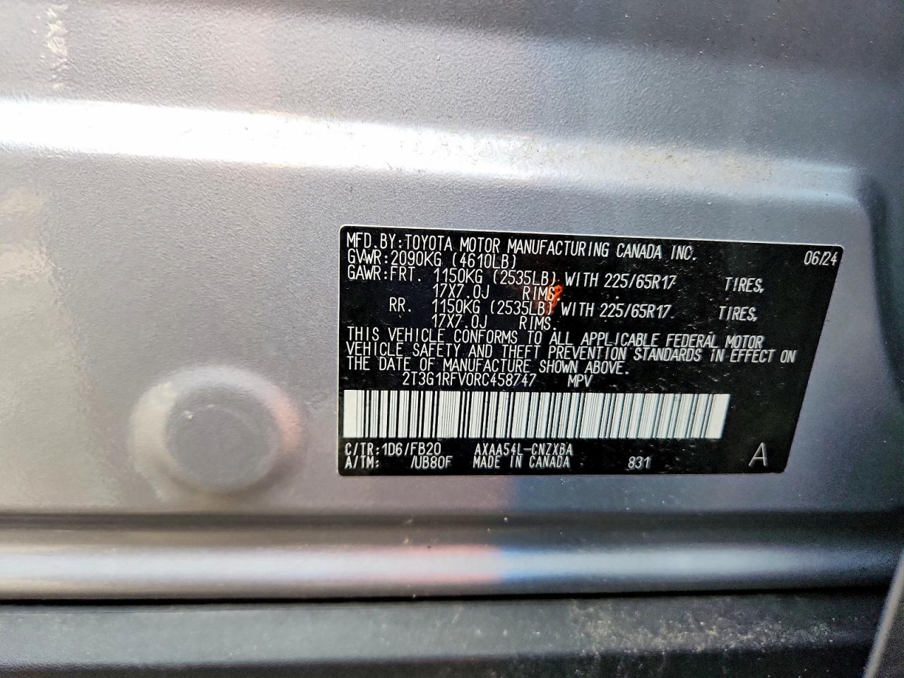 2024 TOYOTA RAV4 LE photo 13