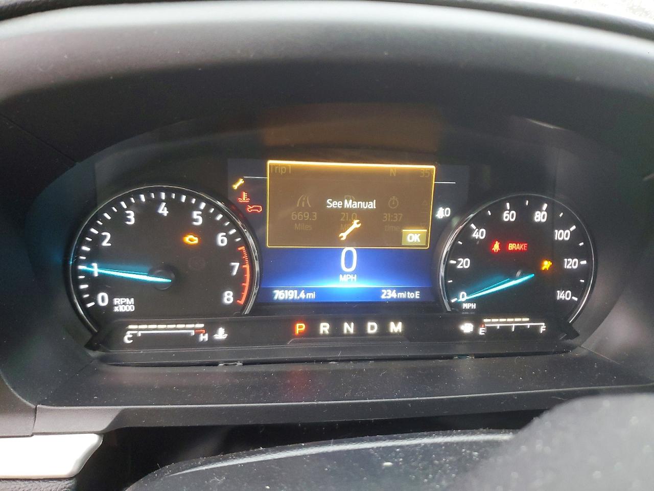 2020 FORD EXPLORER XLT photo 9