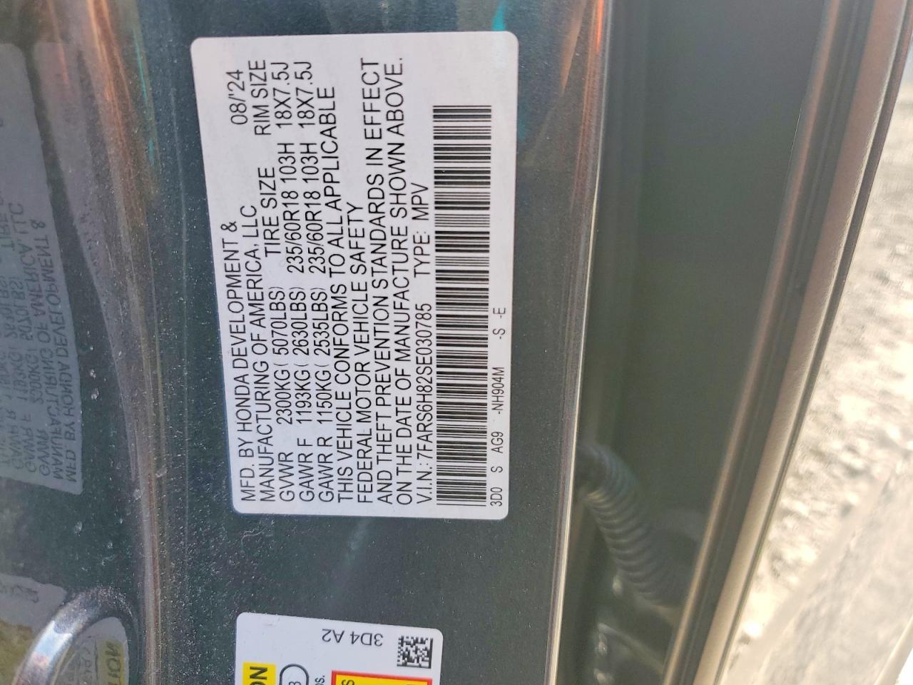 2025 HONDA CR-V SPORT-L photo 12