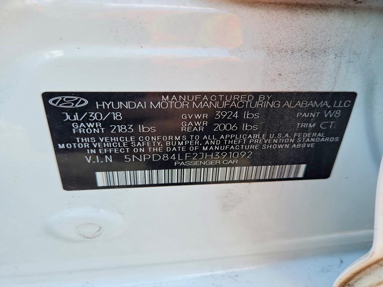 2018 HYUNDAI ELANTRA SEL photo 12