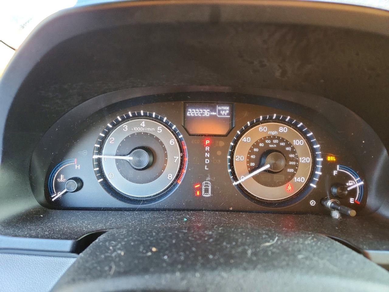 2012 HONDA ODYSSEY EXL photo 9
