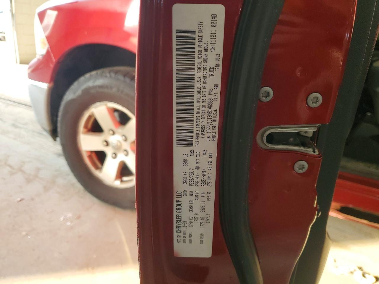 2010 DODGE RAM 1500 photo 12