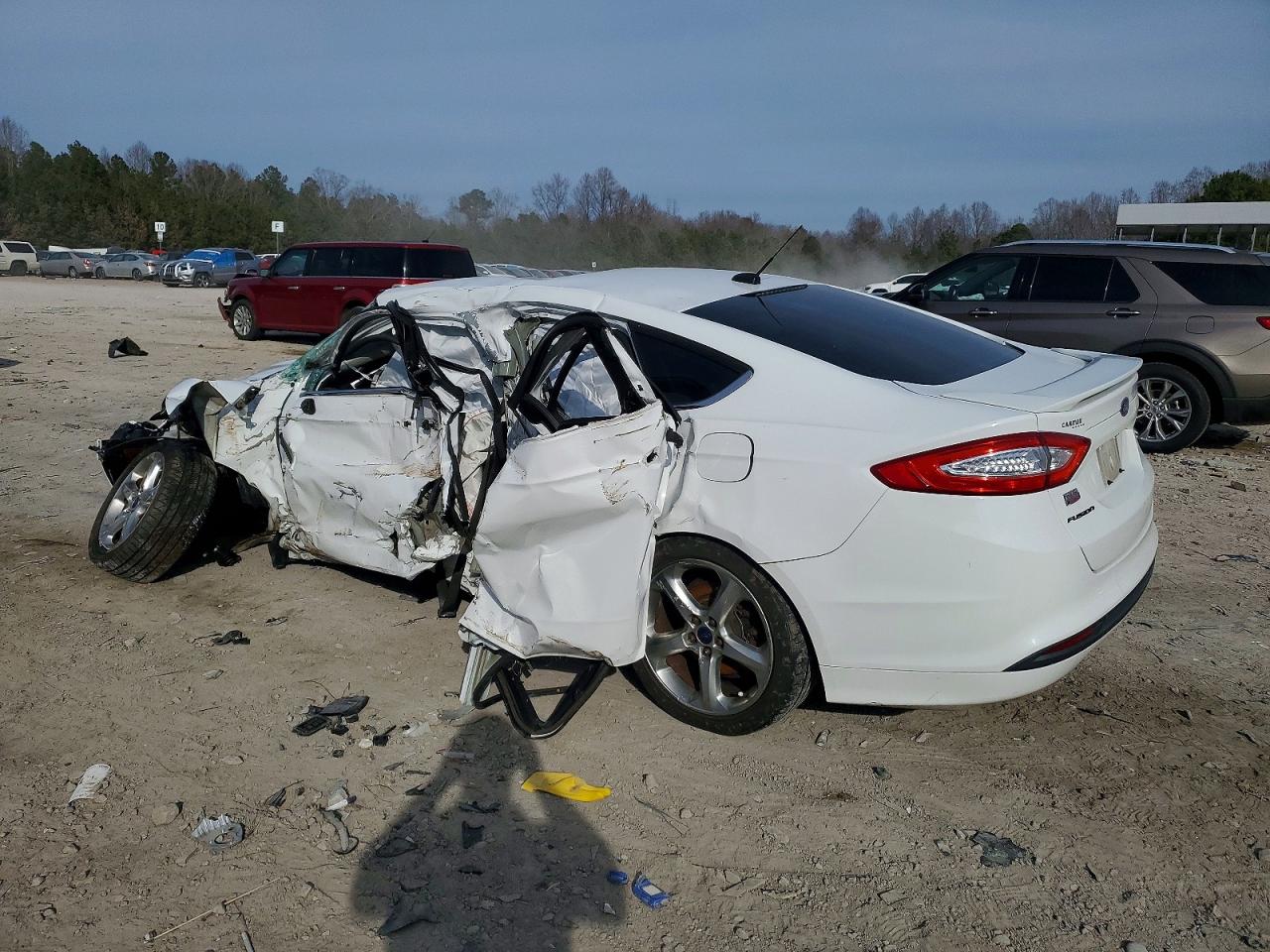 2016 FORD FUSION S photo 2