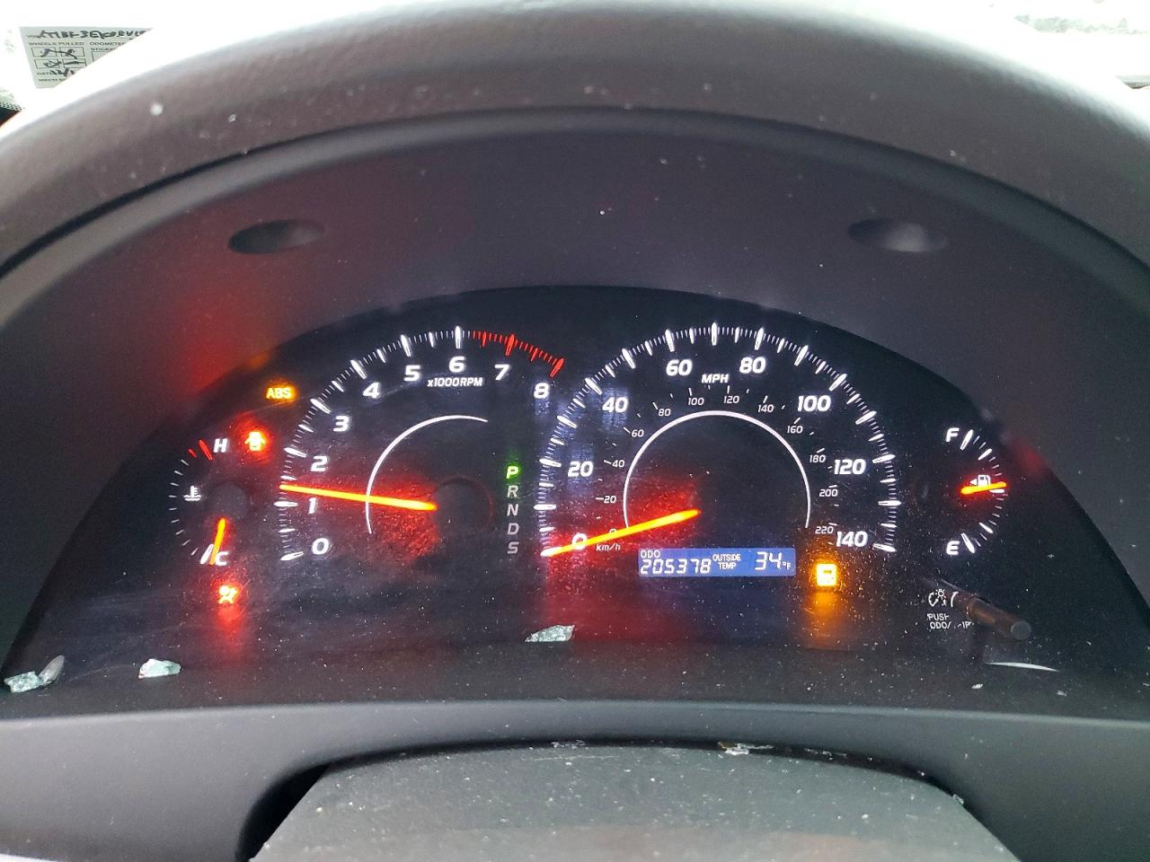 2011 TOYOTA CAMRY BASE photo 9
